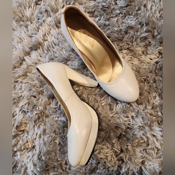 White Platform Heels - Picture 3 of 5